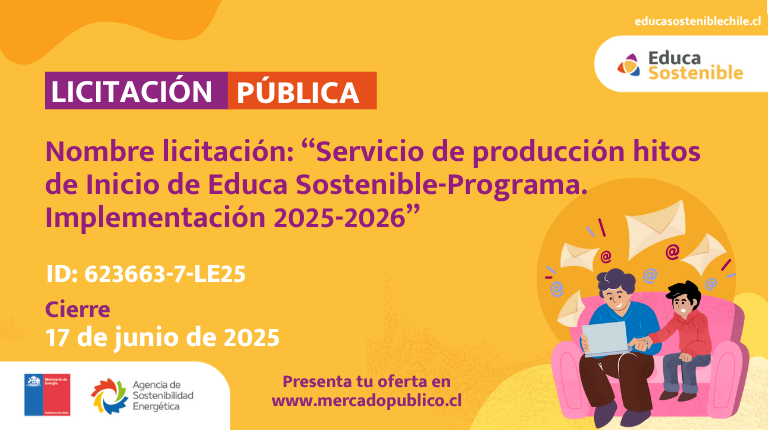 1 Licitación Pública Hitos de Inicio Educa Sostenible